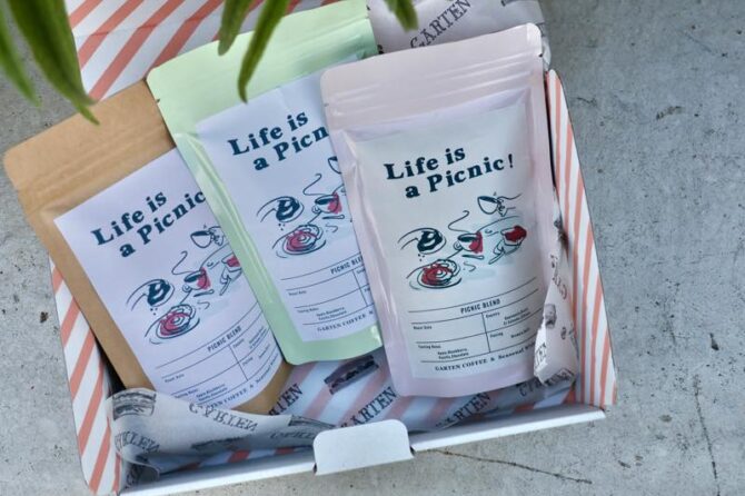 GC_新しいオリジナルブレンド「PICNIC BLEND COFFEE」スペシャルセット