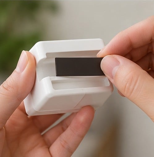 セリア マグネット傘立て 傘を浮かせて収納